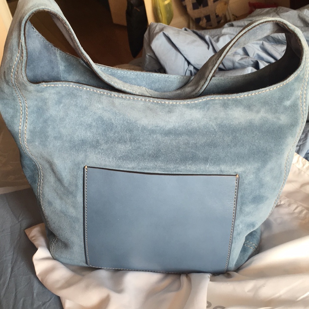 Michael Kors Lena Suede Large Shoulder Hobo